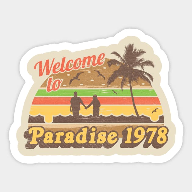 CHEESEBURGER IN PARADISE Sticker by BeanePod